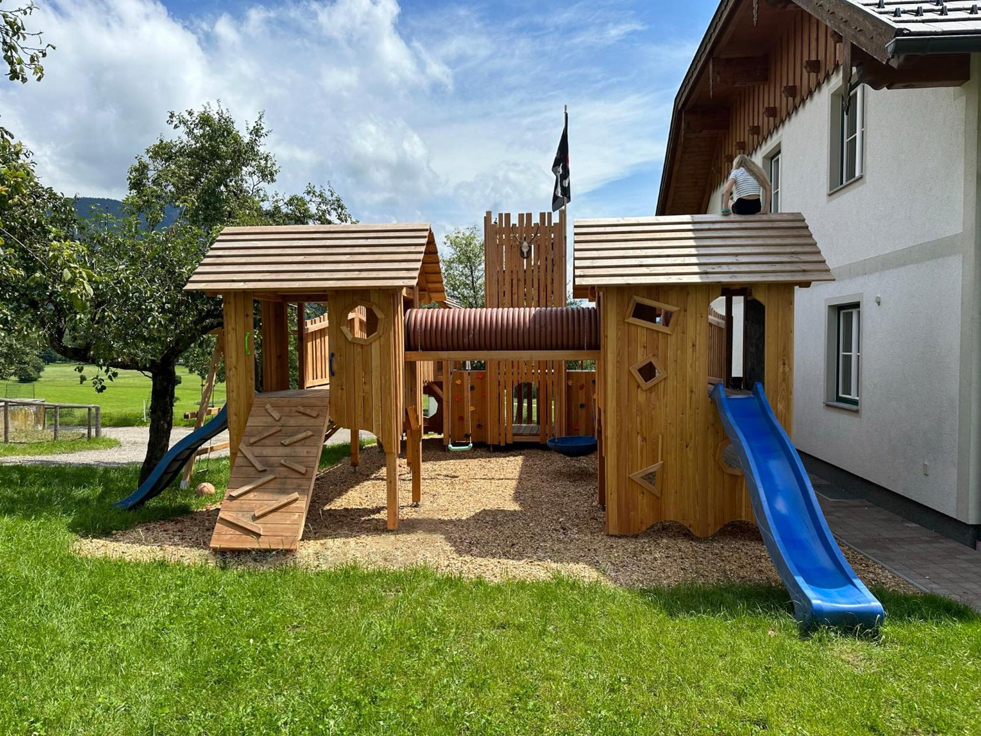 Weinbachbauer - Urlaub Am Bauernhof Vila Saint Wolfgang Exterior foto